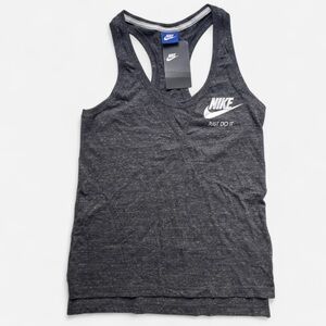 NWT Nike Charcoal Sleeveless Racerback Top XS